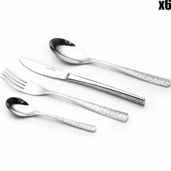 Online Fauchon Ménagère Signature argentée - 24 pièces