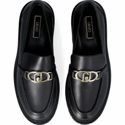 Outlet Liu-Jo Mocassins en Cuir Cora noirs