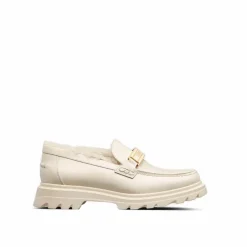 Femme Dior Mocassins en cuir crème