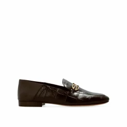 Femme Salvatore Ferragamo Mocassins en cuir marron