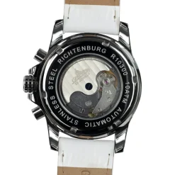Femme Richtenburg Montre automatique Femme en Cuir Romantica blanche