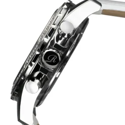 Femme Richtenburg Montre automatique Femme en Cuir Romantica blanche