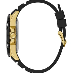 Homme Guess Montre Automatique Homme Bolt en Silicone noire