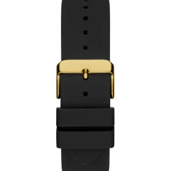 Homme Guess Montre Automatique Homme Bolt en Silicone noire