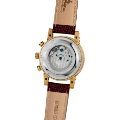 Homme Richtenburg Montre automatique Homme en Cuir Newport marron