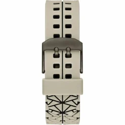 Online Guess Montre Chronographe Homme Rex en Silicone beige