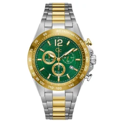 Clearance Guess Collection Montre Femme Audacious en Acier argenté/doré