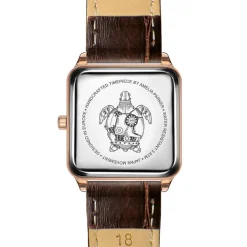 Femme Amelia Parker Montre Femme Bay en Cuir marron