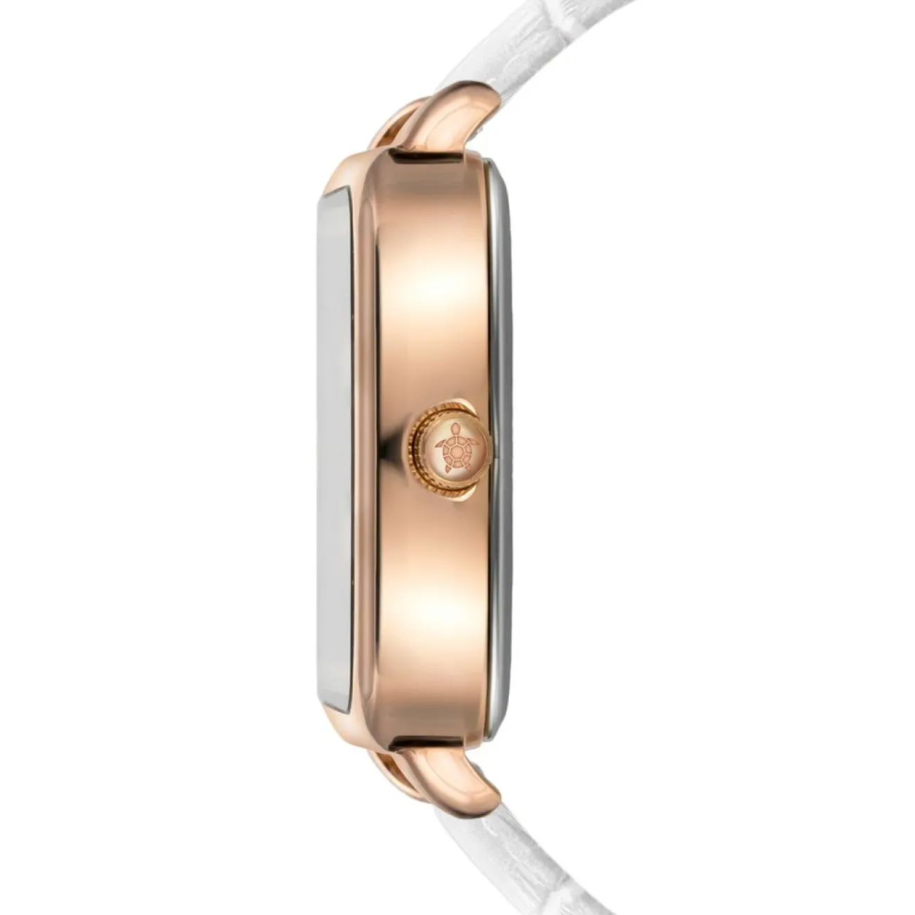 Femme Amelia Parker Montre Femme Bay en Cuir blanche