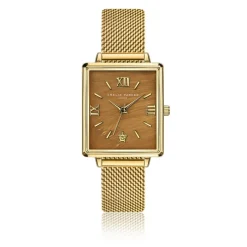 Femme Amelia Parker Montre Femme Boracay en Acier dorée