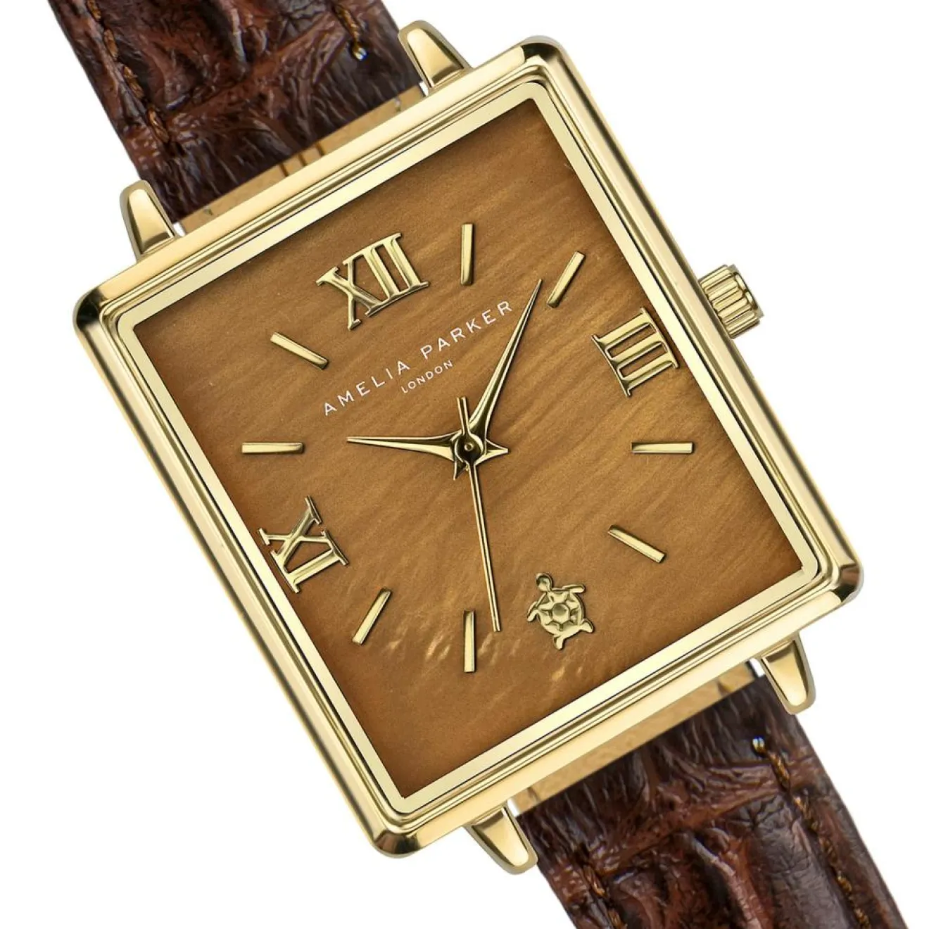 Sale Amelia Parker Montre Femme Boracay en Cuir marron