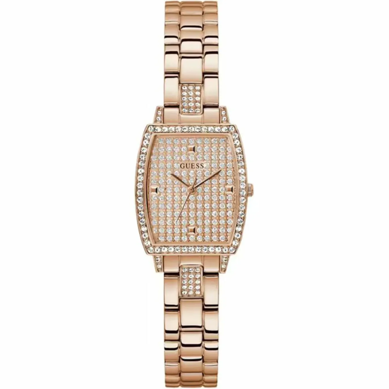 Femme Guess Montre Femme Brilliant en Acier rose