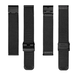 Femme Amelia Parker Montre Femme Coral en Acier noire