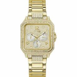 Best Guess Montre Femme Deco en Acier dorée