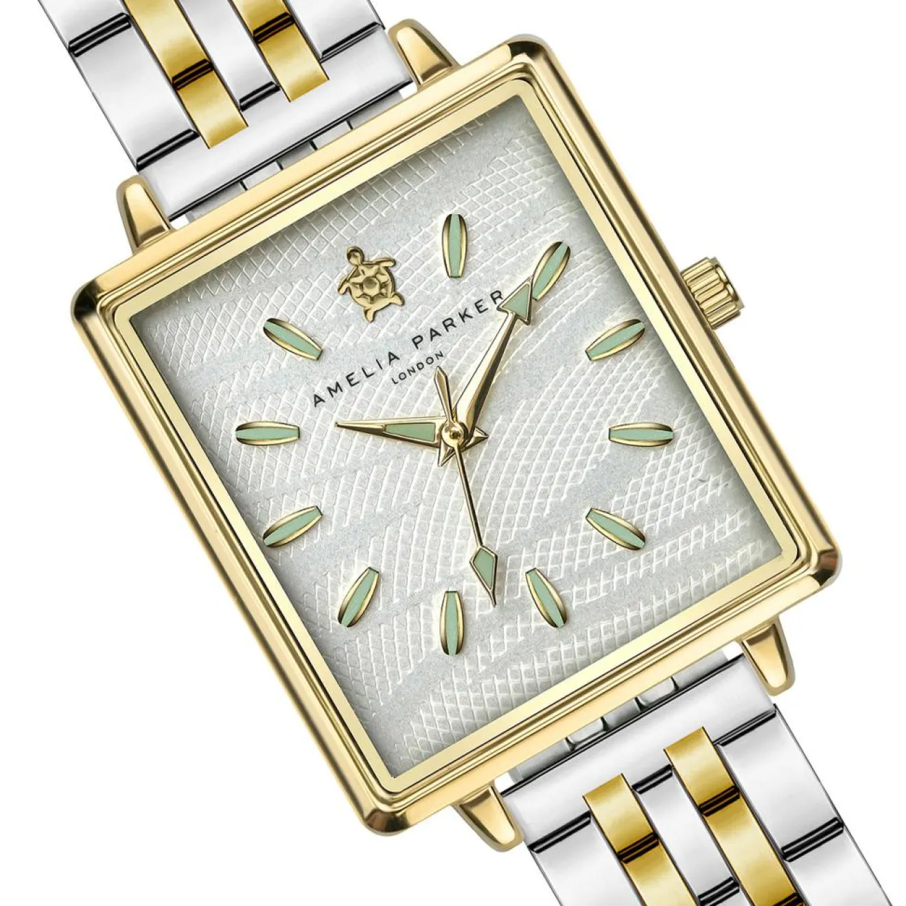 Amelia Parker Montre Femme Desert en Acier doré/argenté