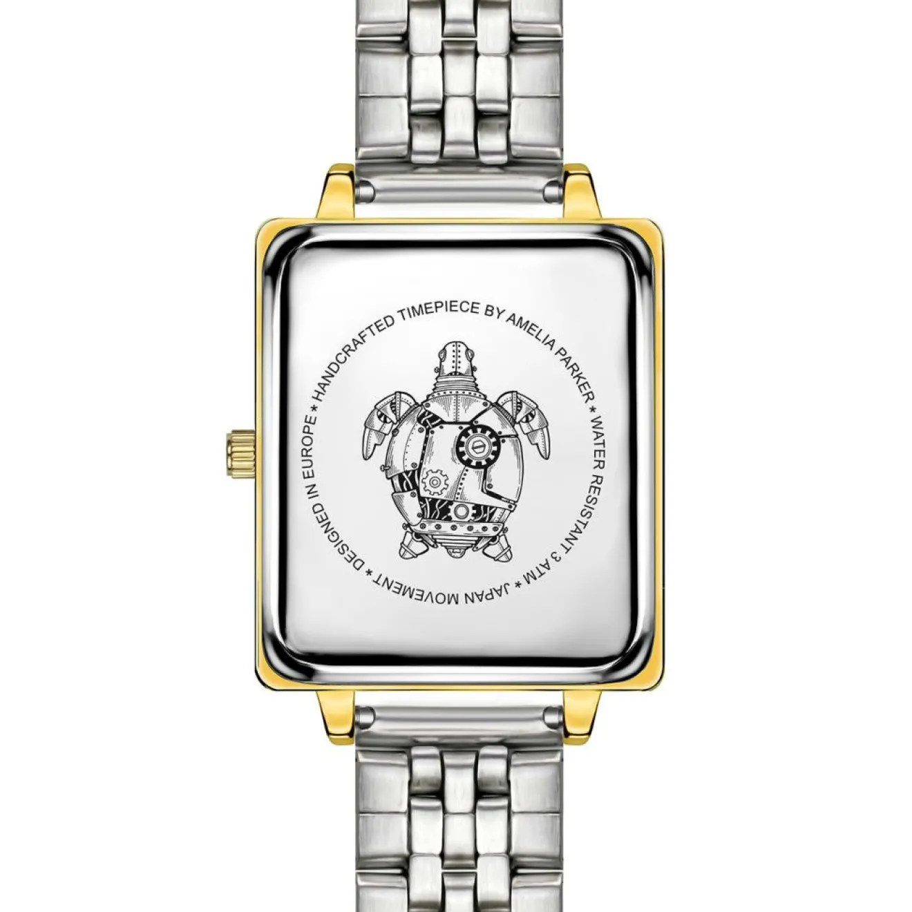 Amelia Parker Montre Femme Desert en Acier doré/argenté