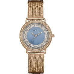 Hot Guess Montre Femme Dress Steel en Acier rose