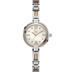 Femme Guess Collection Montre Femme en Acier argenté/rose doré