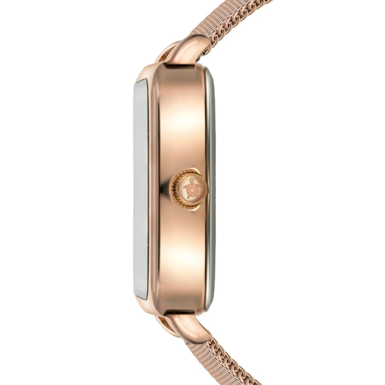 Best Amelia Parker Montre Femme en Acier Gold Plaza rose doré