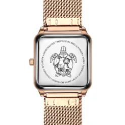 Best Amelia Parker Montre Femme en Acier Gold Plaza rose doré