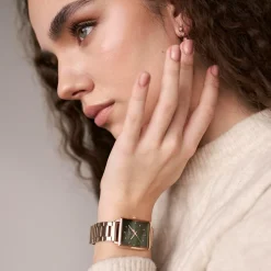 Outlet Amelia Parker Montre Femme en Acier Joyful Journey rose doré