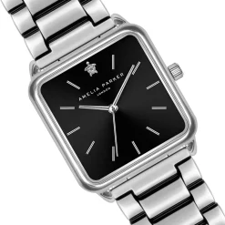 Clearance Amelia Parker Montre Femme en Acier Night Voyage argentée