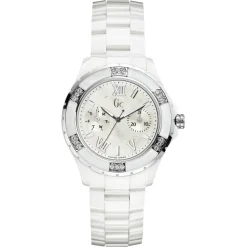 Femme Guess Collection Montre Femme en Céramique blanche
