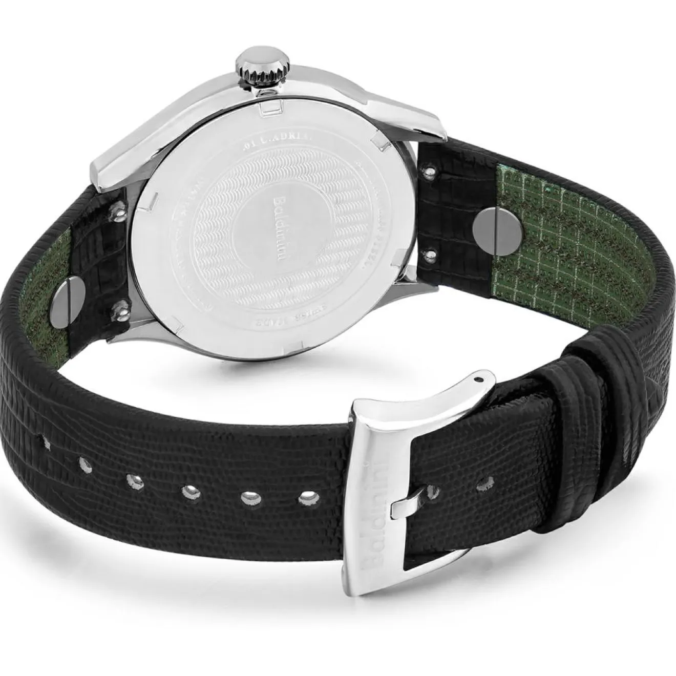 Sale Baldinini Montre Femme en Cuir & cristaux Swarovski Adria noire