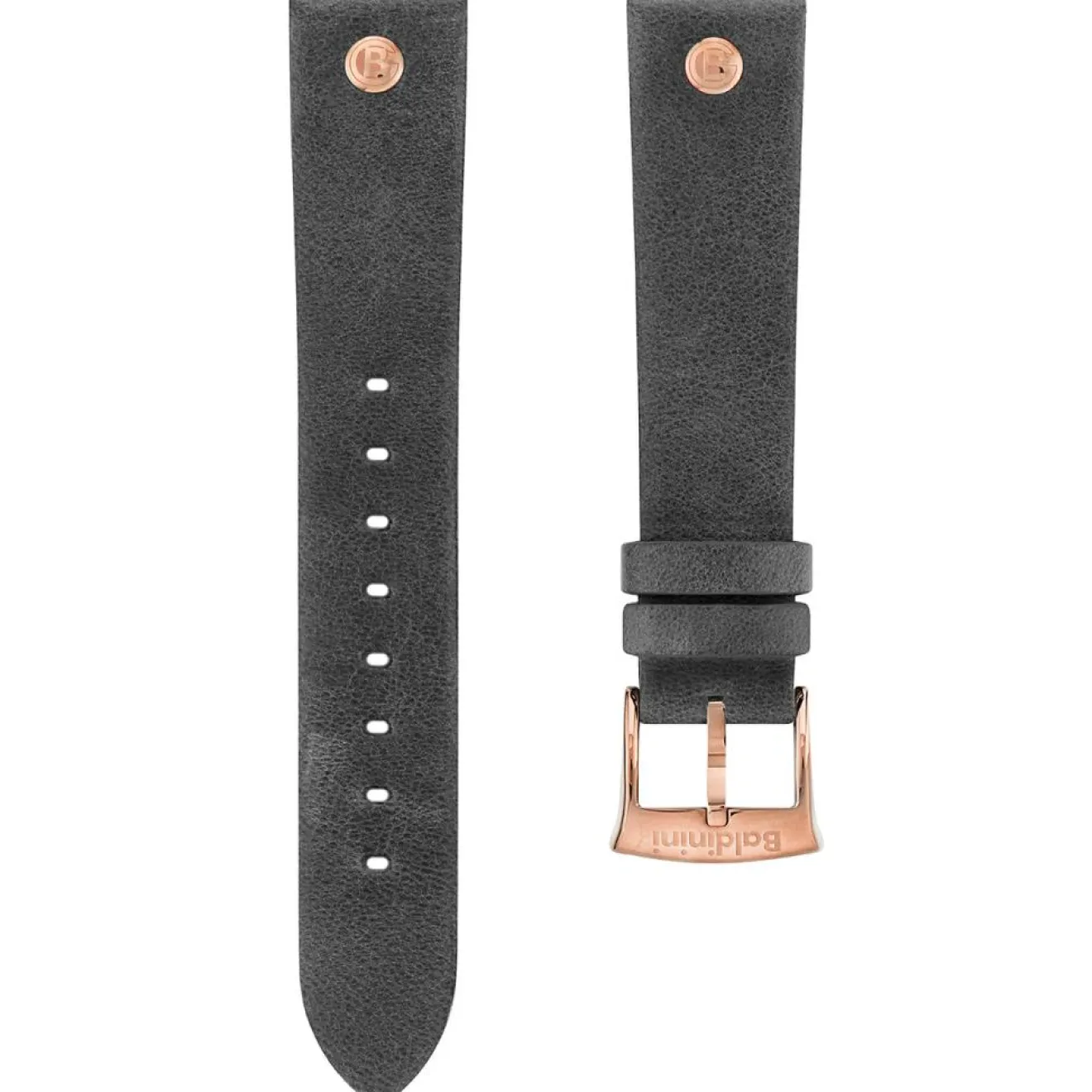 Baldinini Montre Femme en Cuir & cristaux Swarovski Adria gris foncé