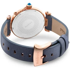 Online Baldinini Montre Femme en Cuir & cristaux Swarovski Dona grise