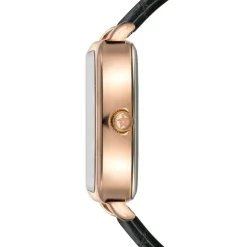 Femme Amelia Parker Montre Femme en Cuir Night Plaza noire