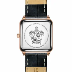 Femme Amelia Parker Montre Femme en Cuir Night Plaza noire