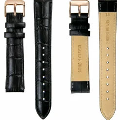 Femme Amelia Parker Montre Femme en Cuir Night Plaza noire