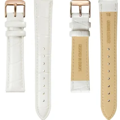 New Amelia Parker Montre Femme en Cuir Rose Turtle blanche