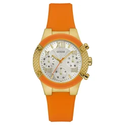 Sale Guess Montre Femme en Silicone orange