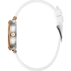 Guess Collection Montre Femme en Silicone blanche