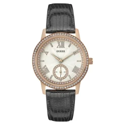Best Guess Montre Femme Gramercy en Cuir grise