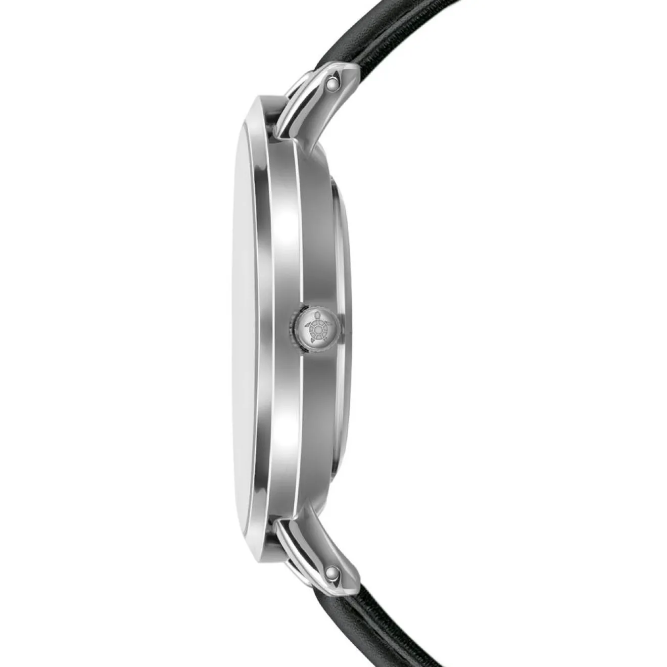 Sale Amelia Parker Montre Femme Grand Blanc en Cuir noire