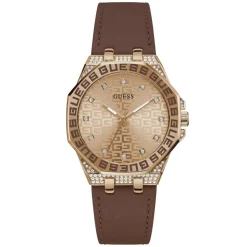 Best Guess Montre Femme Insignia en Silicone marron