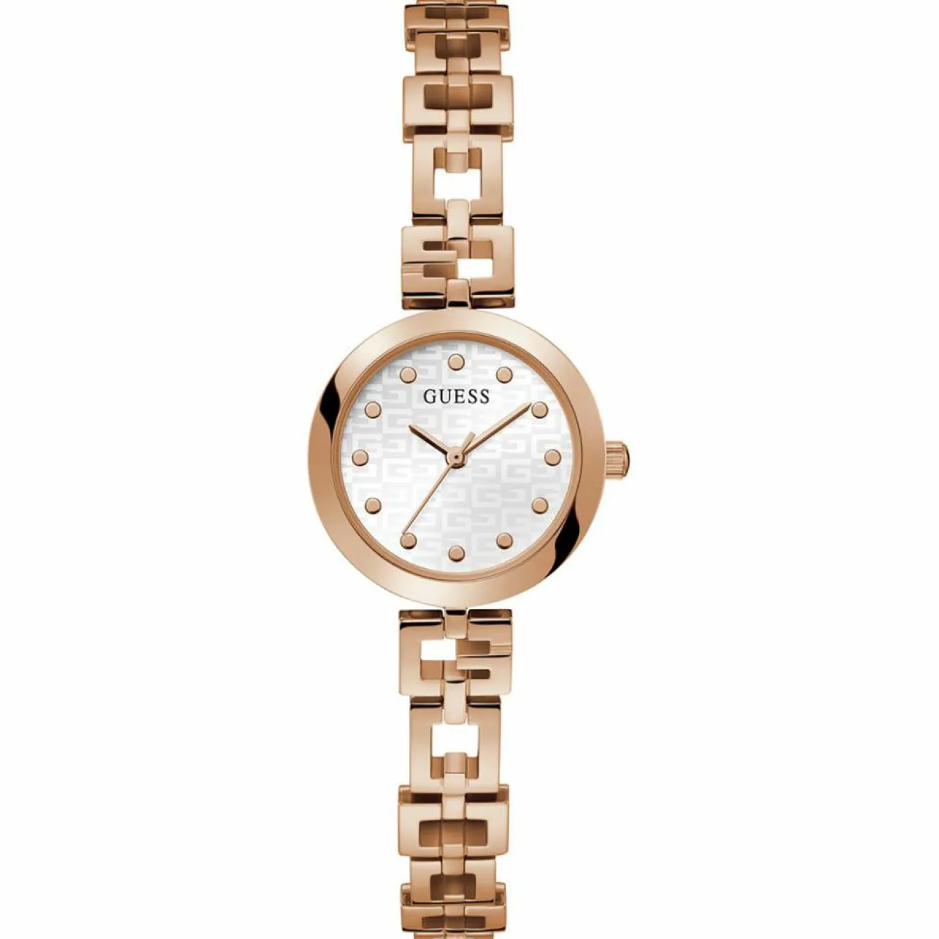 Online Guess Montre Femme Lady G en Acier rose doré