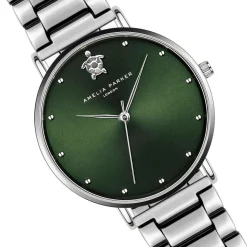 Femme Amelia Parker Montre Femme Maya Bay en Acier argentée