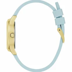 Femme Guess Montre Femme Mini Wonderlust en Silicone bleue