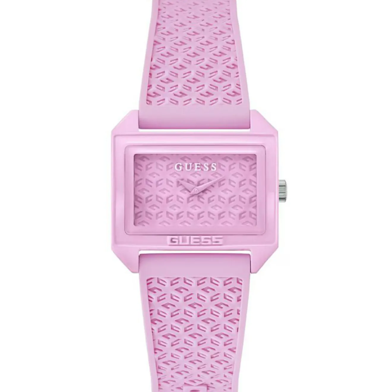 Femme Guess Montre Femme Mod Pop en Silicone rose