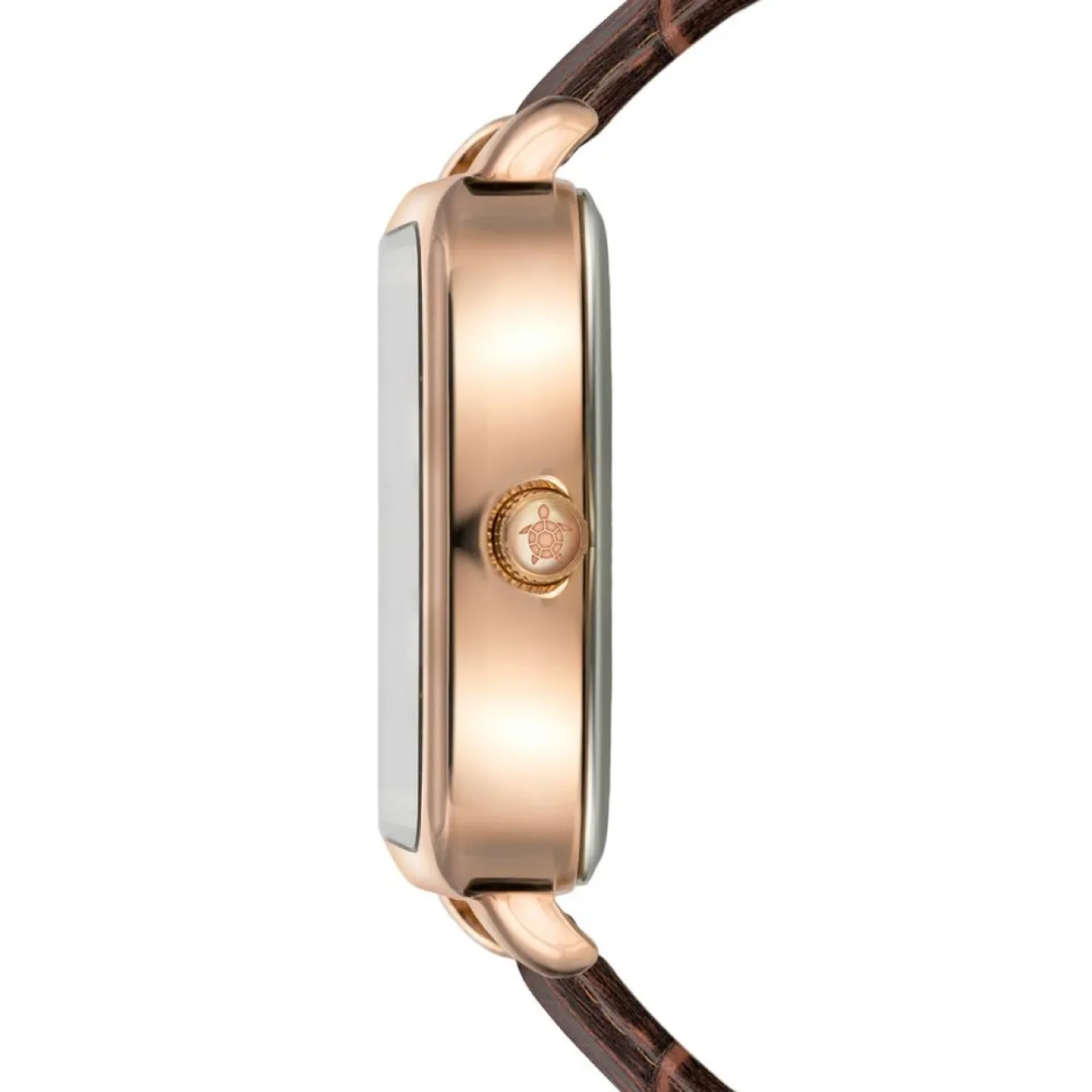 Amelia Parker Montre Femme Night Plaza en Cuir marron