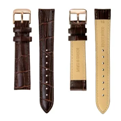 Amelia Parker Montre Femme Night Plaza en Cuir marron