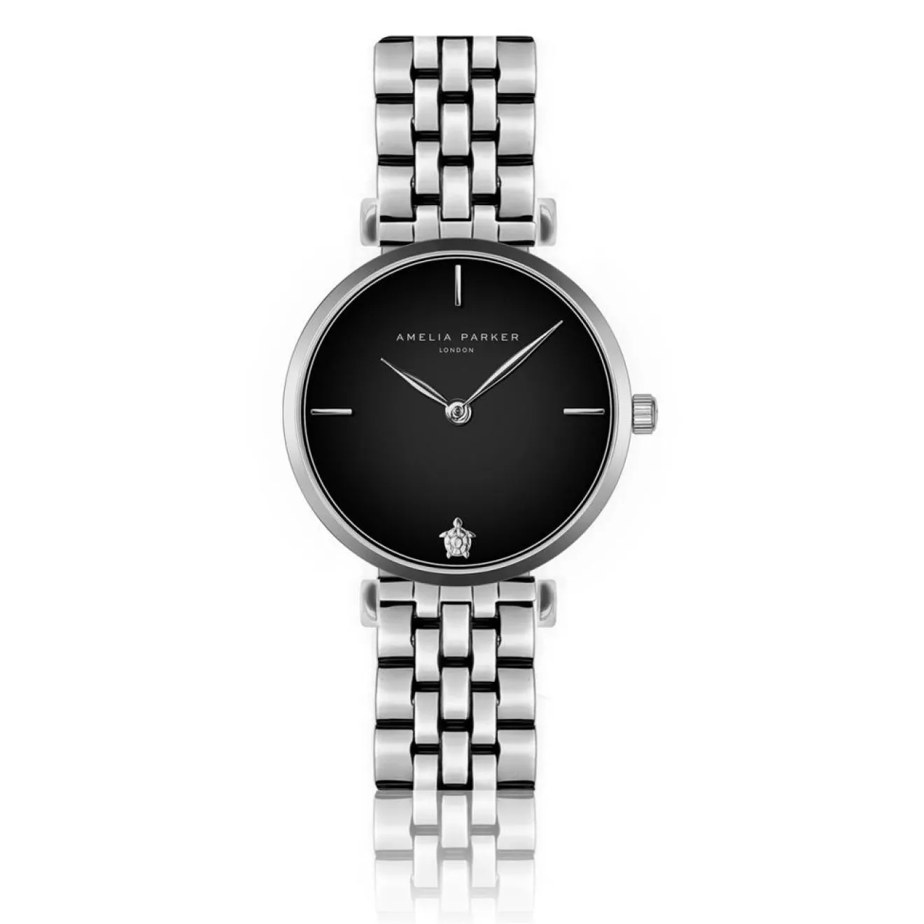 Femme Amelia Parker Montre Femme Night Shore en Acier argentée