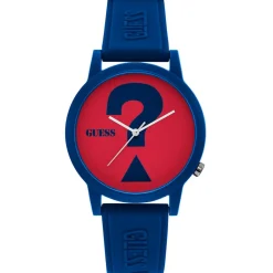 New Guess Montre Femme Originals en Silicone bleue