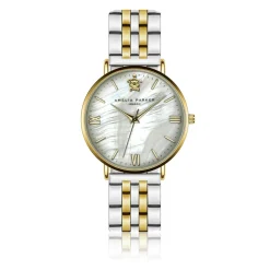 Femme Amelia Parker Montre Femme Pearl of the Sea en Acier doré/argenté