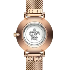 Femme Amelia Parker Montre Femme Petite Classique en Acier rose doré