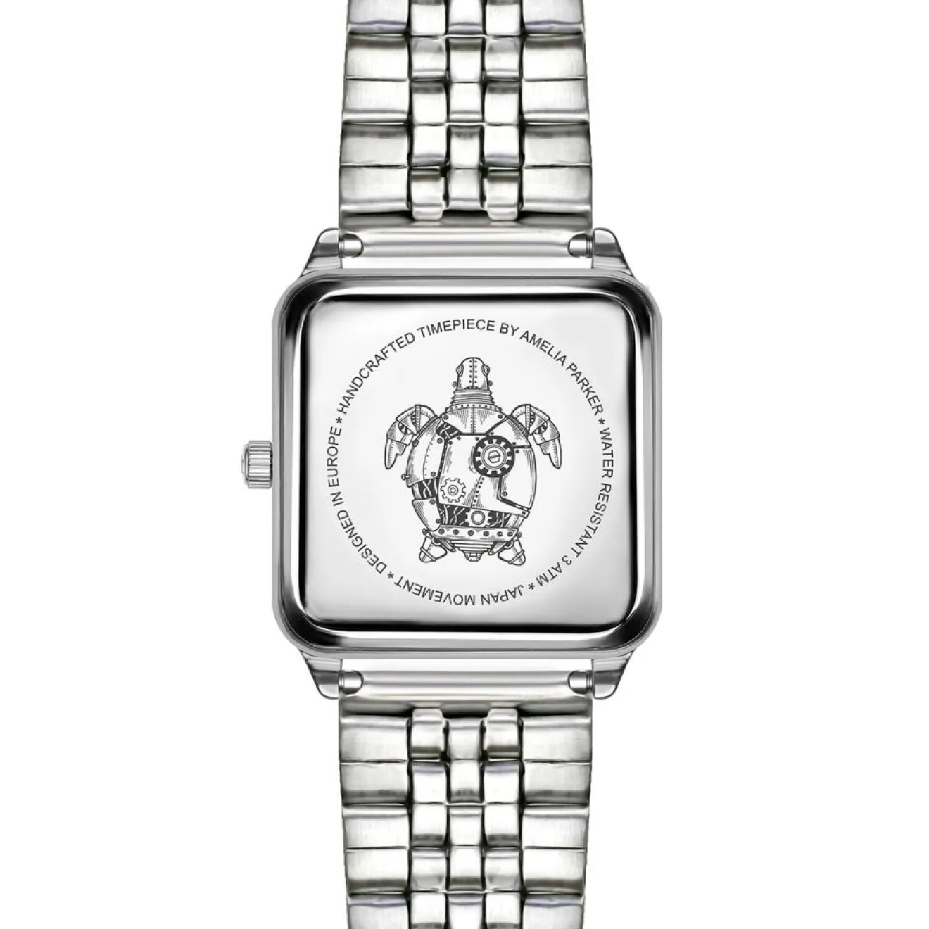 Sale Amelia Parker Montre Femme Plaza en Acier rose doré/argenté